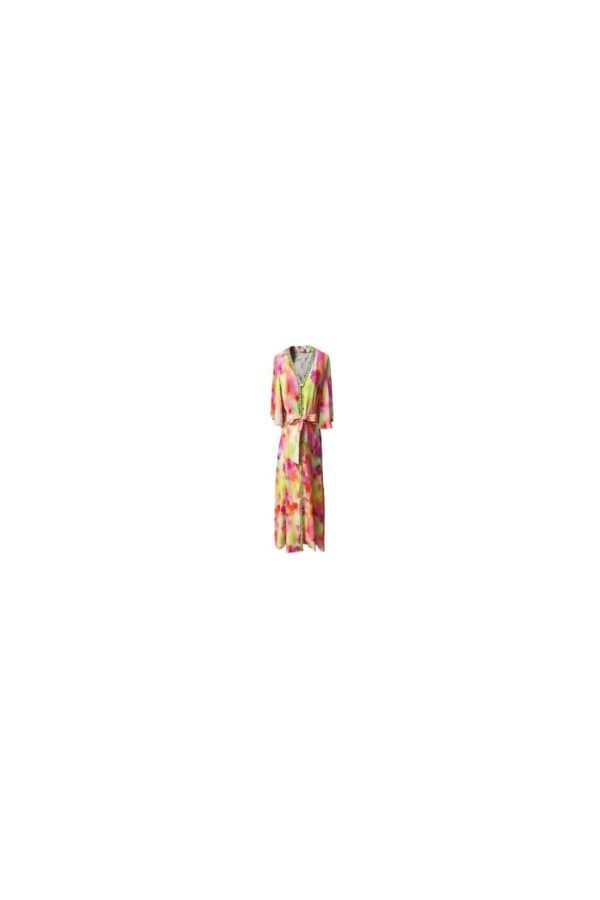Shop Lux Bamboo Blend Floral Maxi Dress and women's luxury and designer clothes at www.lux-apparel.co.uk