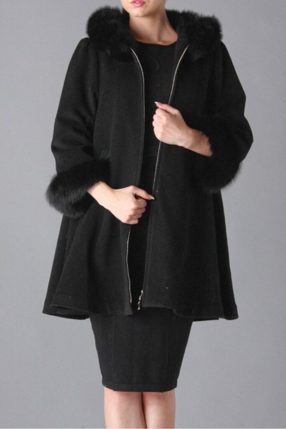 Shop Lux Cashmere Coat and women's luxury and designer clothes at www.lux-apparel.co.uk