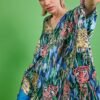 Shop Lux Floral Shirt Dress and women's luxury and designer clothes at www.lux-apparel.co.uk