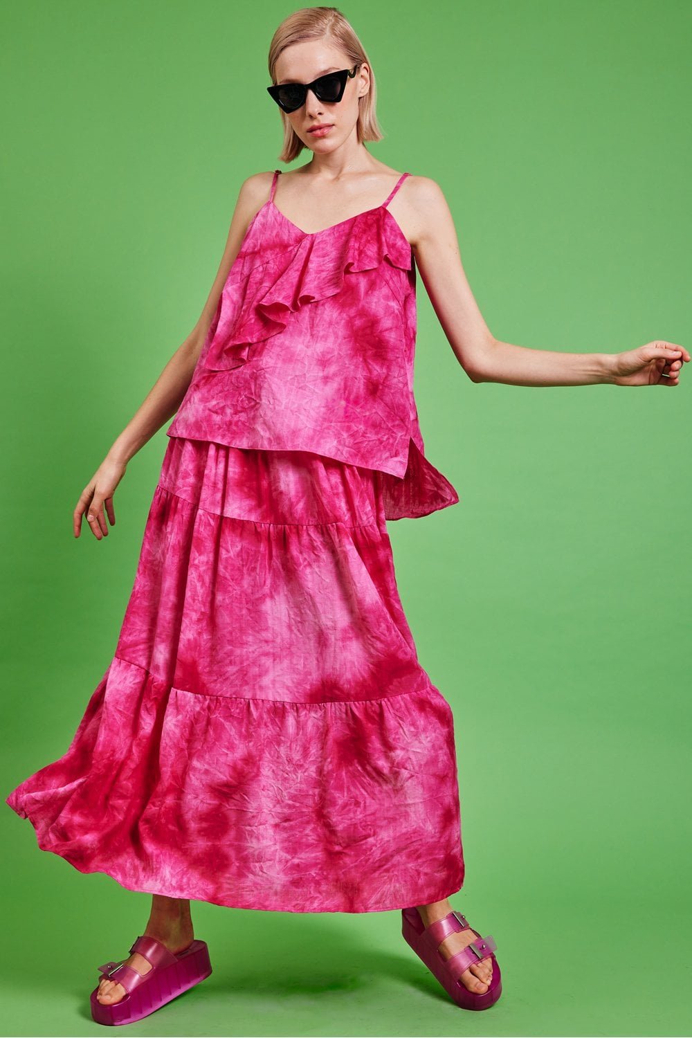 Shop Lux Love Herb Maxi Dress Skirt and women's luxury and designer clothes at www.lux-apparel.co.uk