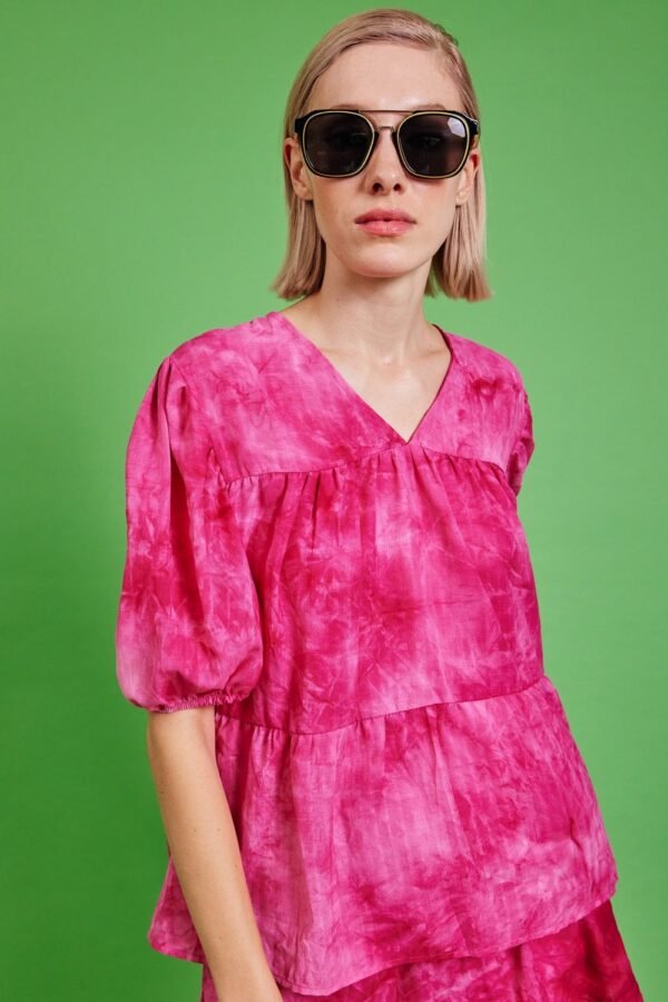 Shop Lux Love Herb Ruffle Shirt Dress and women's luxury and designer clothes at www.lux-apparel.co.uk