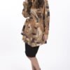 Shop Lux Mocha Faux Suede Coat and women's luxury and designer clothes at www.lux-apparel.co.uk
