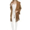 Shop Lux Mocha Faux Suede Jacket and women's luxury and designer clothes at www.lux-apparel.co.uk