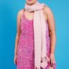 Shop Lux Pink Sequin Cami Ruffle Dress and women's luxury and designer clothes at www.lux-apparel.co.uk