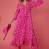 Shop Lux Silk Animal Print Maxi Dress and women's luxury and designer clothes at www.lux-apparel.co.uk