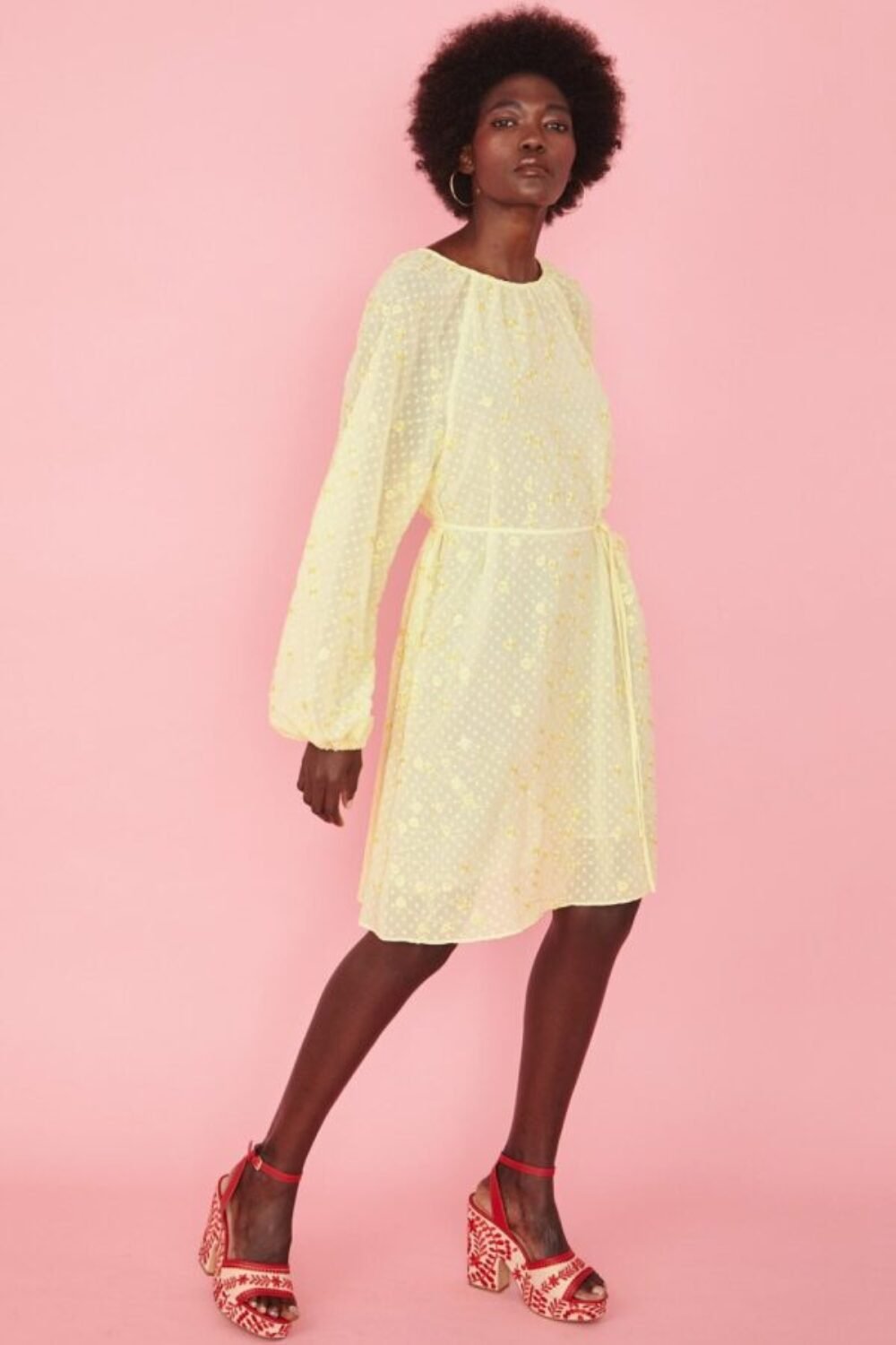 Shop Lux Silk Blend Buttercup Dress and women's luxury and designer clothes at www.lux-apparel.co.uk