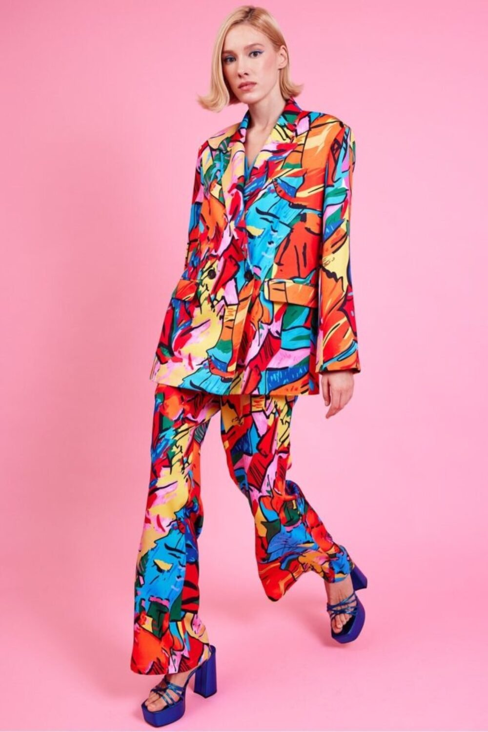 Shop Freddie 80's Trousers and women's luxury and designer clothes at www.lux-apparel.co.uk